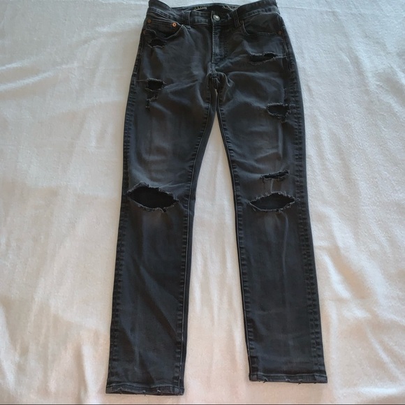 American Eagle Outfitters Other - American Eagle Next Level Flex Distressed Jeans Black Size 29x30.